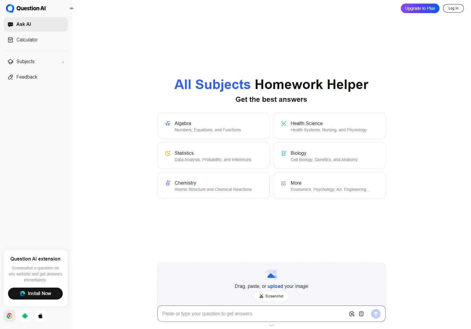 Question AI: The Ultimate Homework Helper