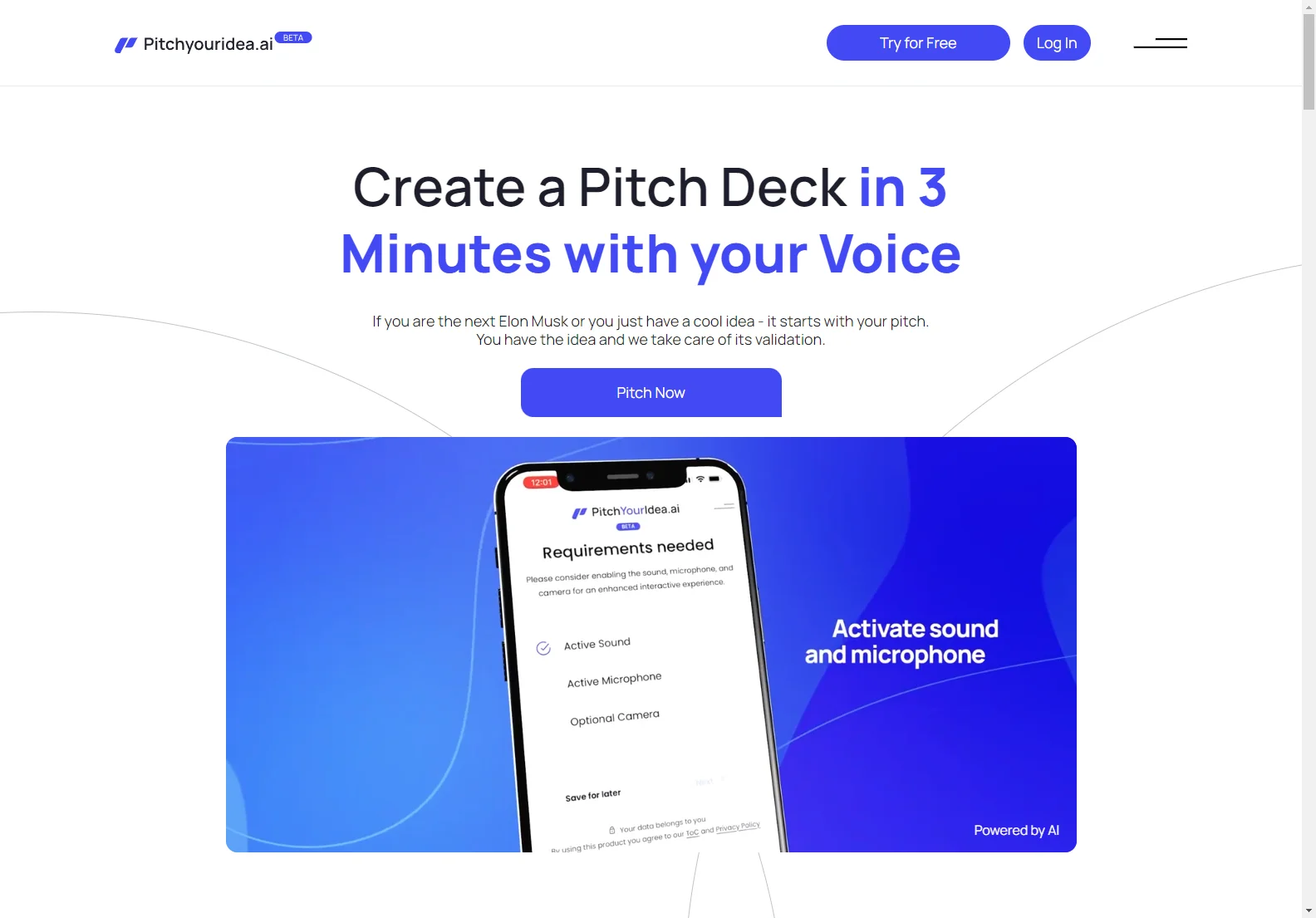 Pitchyouridea.ai: Transform Your Ideas into Winning Pitch Decks