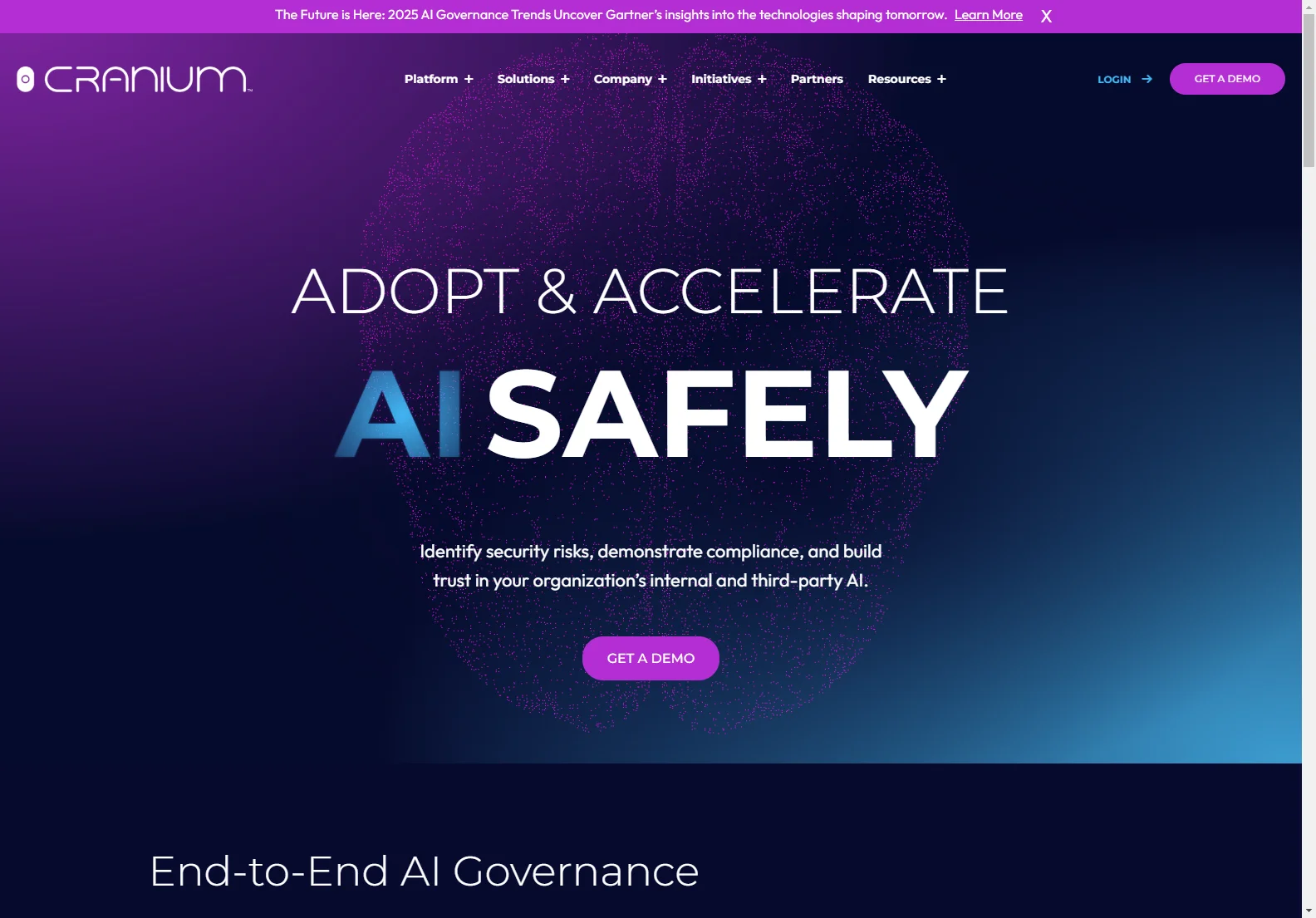 Cranium: Ensuring Safe AI Adoption and Governance