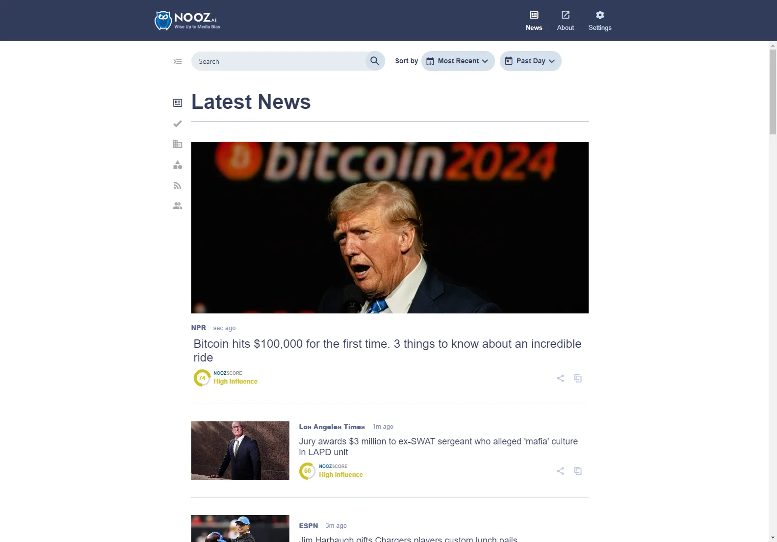 NOOZ.AI: Your Gateway to the Latest News and Beyond