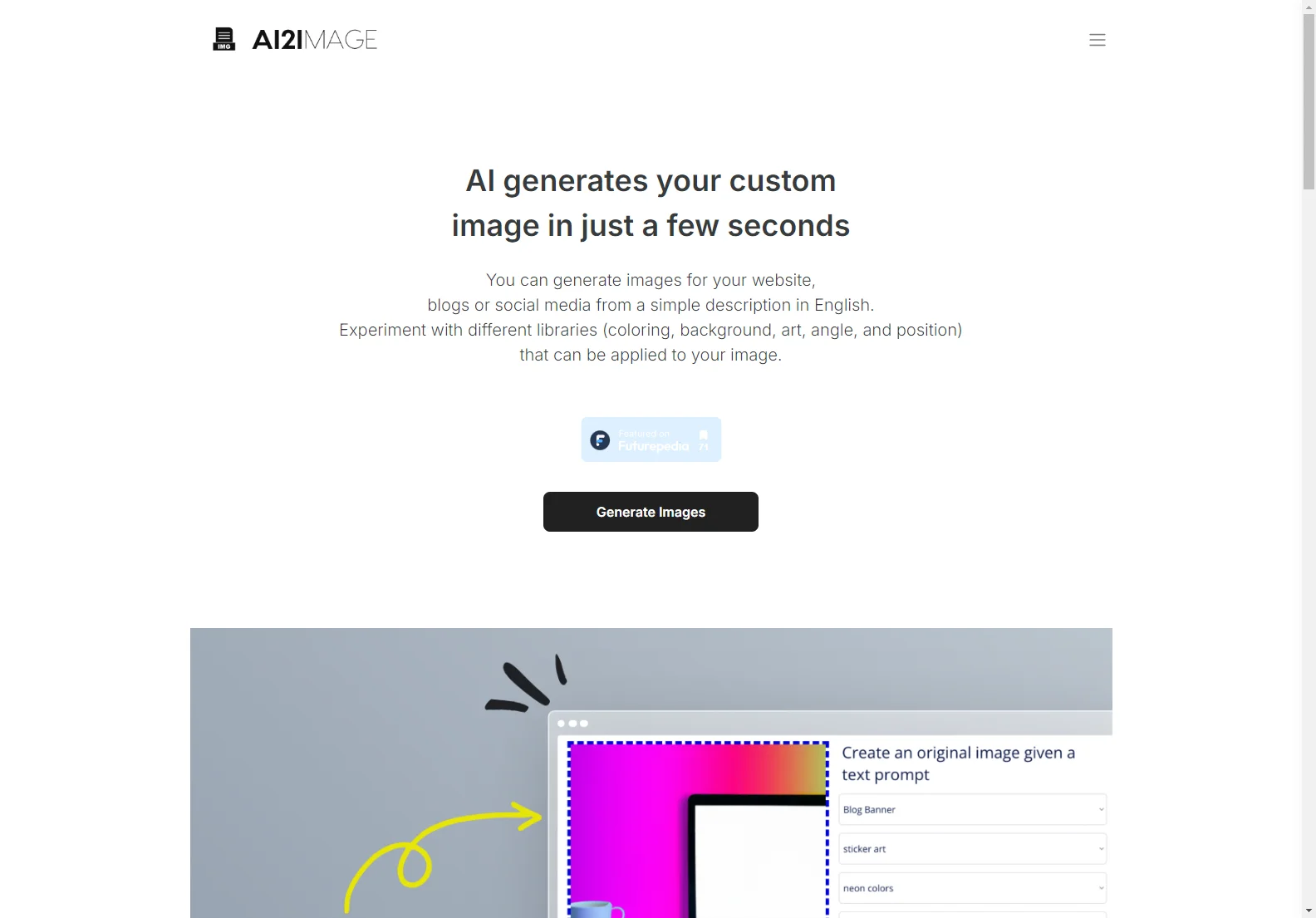 AI2image: Generate Stunning Custom Images with AI in Seconds