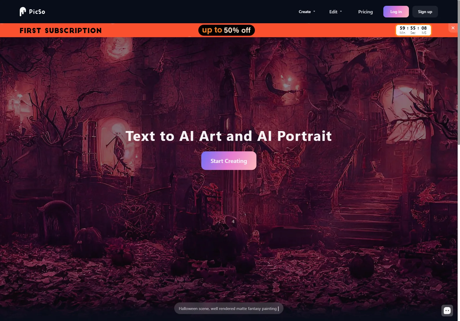 PicSo: AI Art Generator for Effortless Text to Image Creation