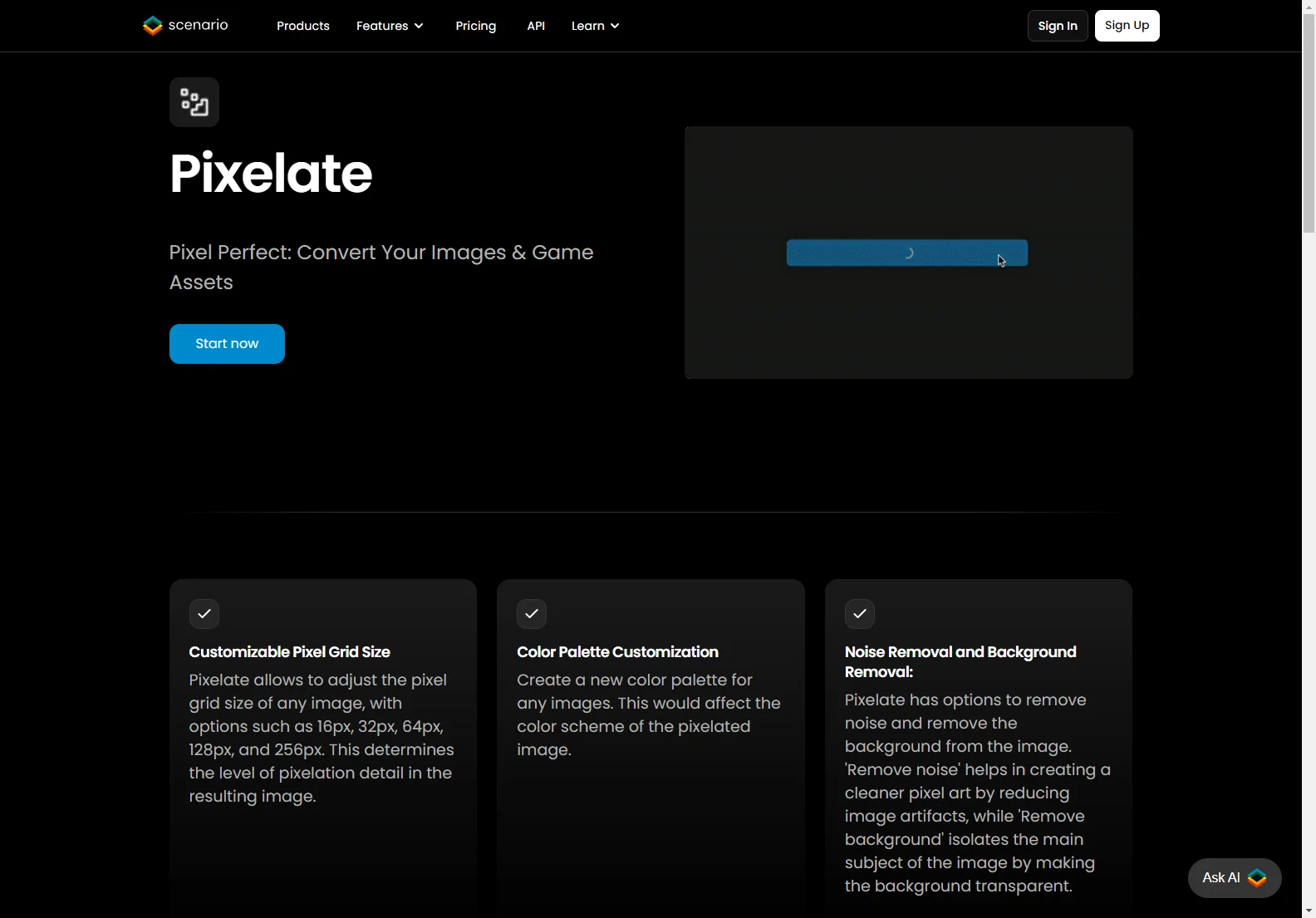 Pixelate: Your AI-Powered Tool for Pixel-Perfect Image and Game Asset Conversion