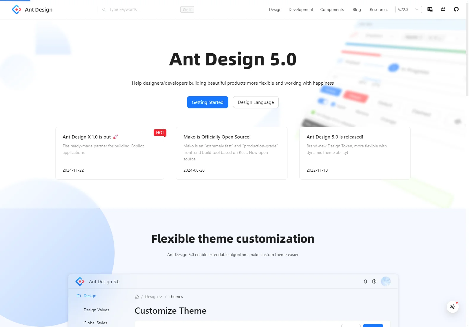 Ant Design: Empowering UI Design with Dynamic Themes