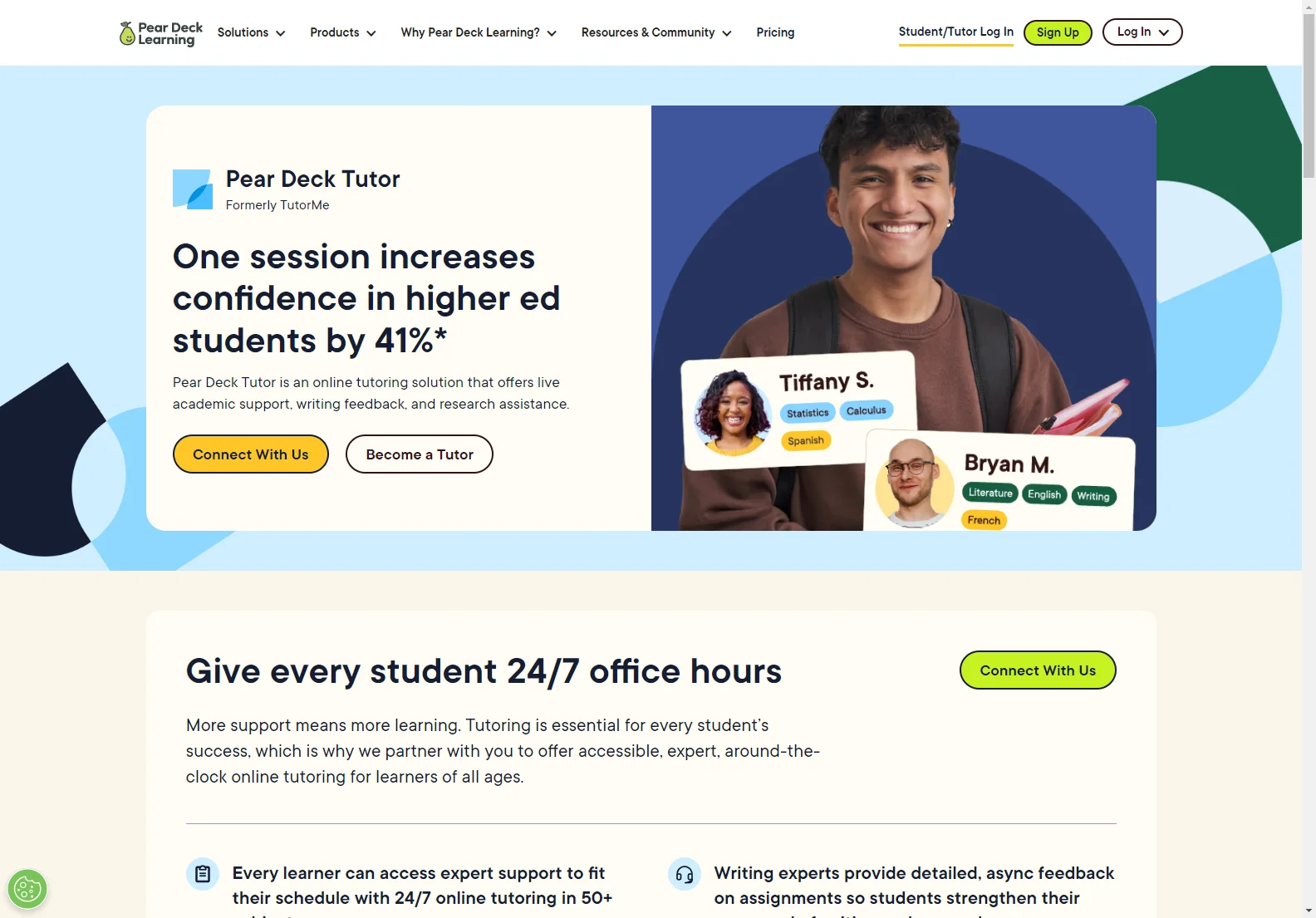 Pear Deck Tutor: Empowering Students with 24/7 Academic Support