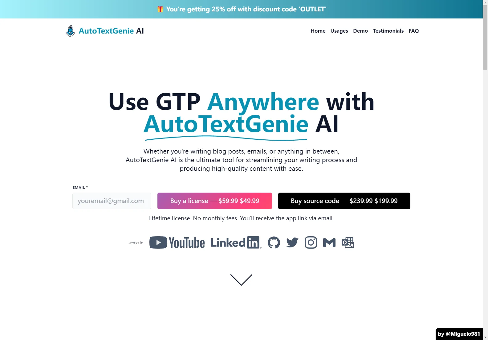 AutoTextGenie AI: Streamline Writing & Boost Productivity