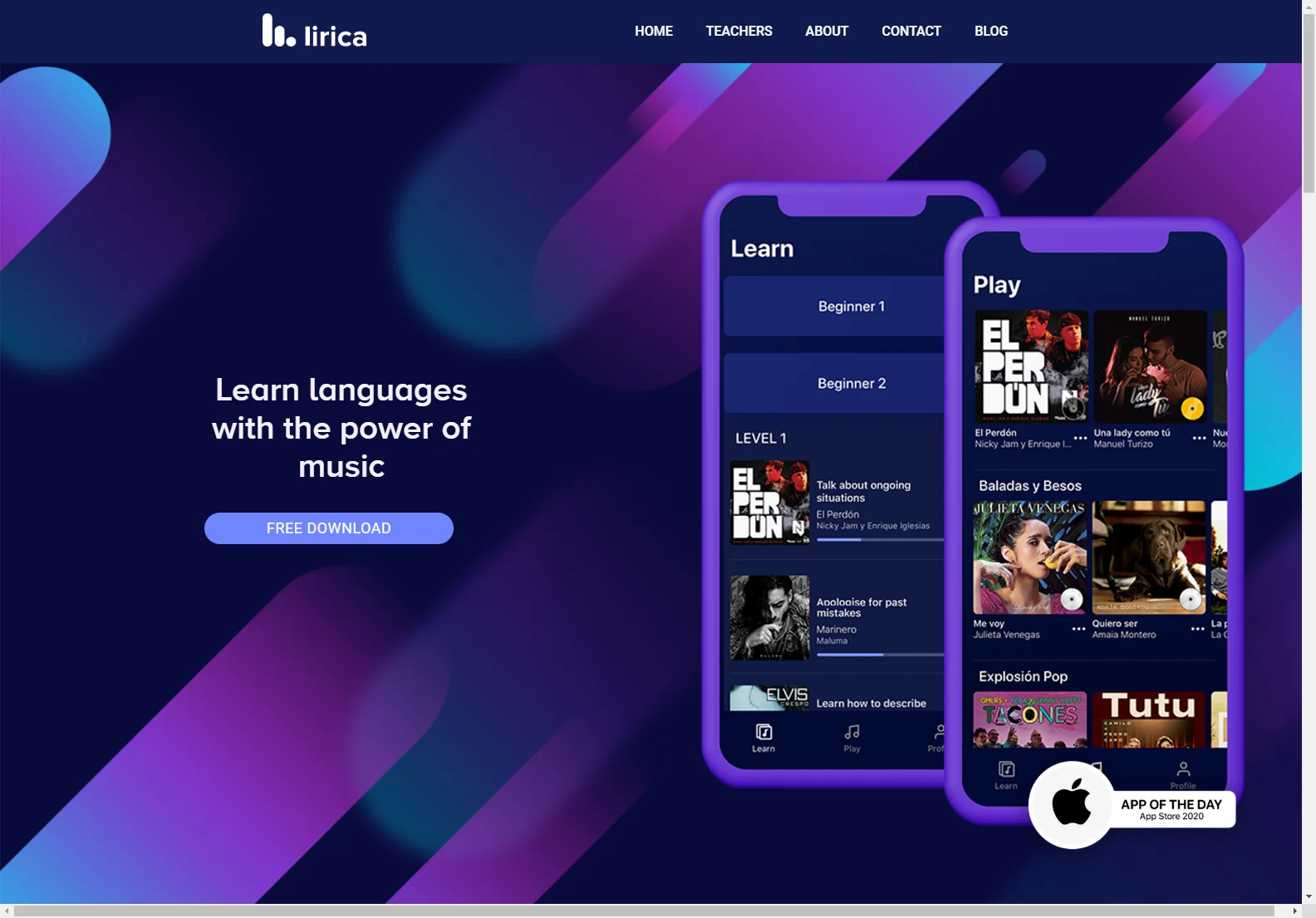 Lirica - Learn Languages Through Music for a Fun Learning Experience