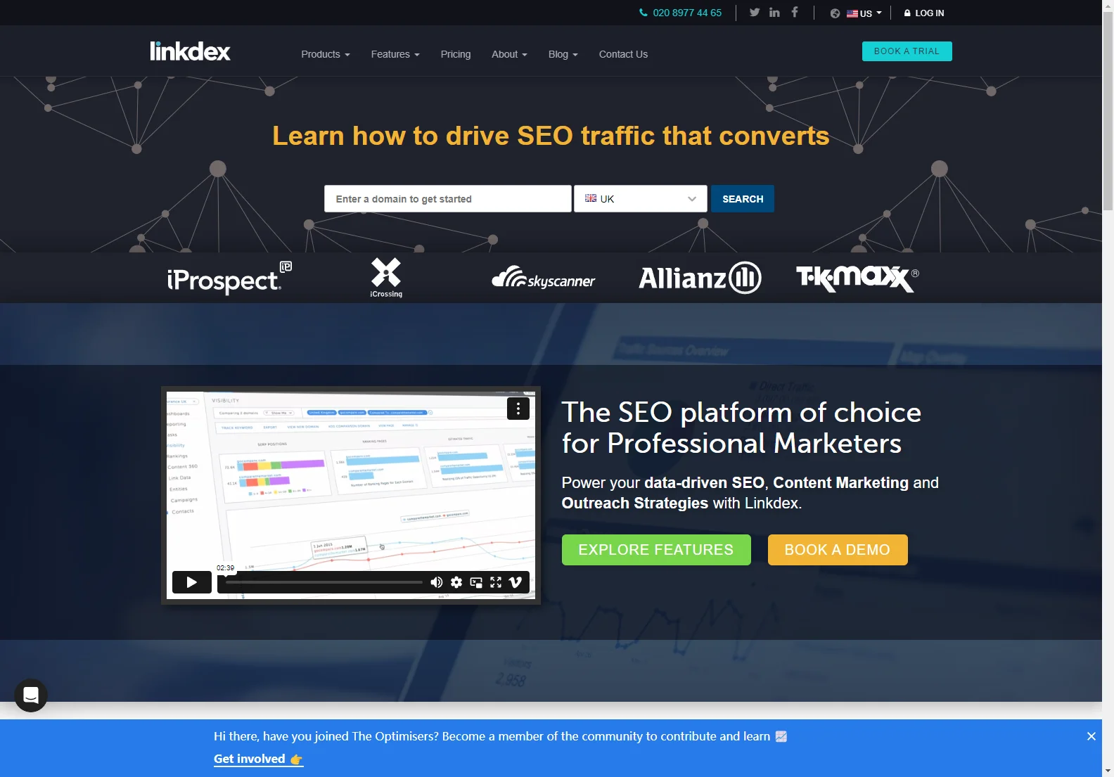 Linkdex: The SEO Platform Empowering Marketers for Success