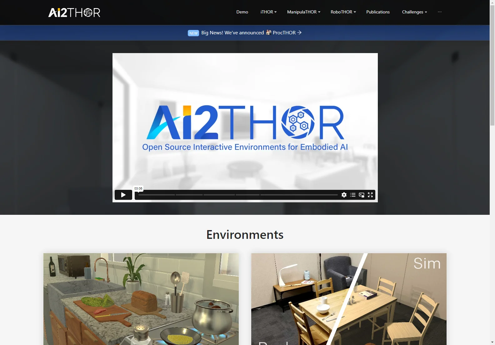 AI2-THOR: Unleashing the Potential of Virtual Environments