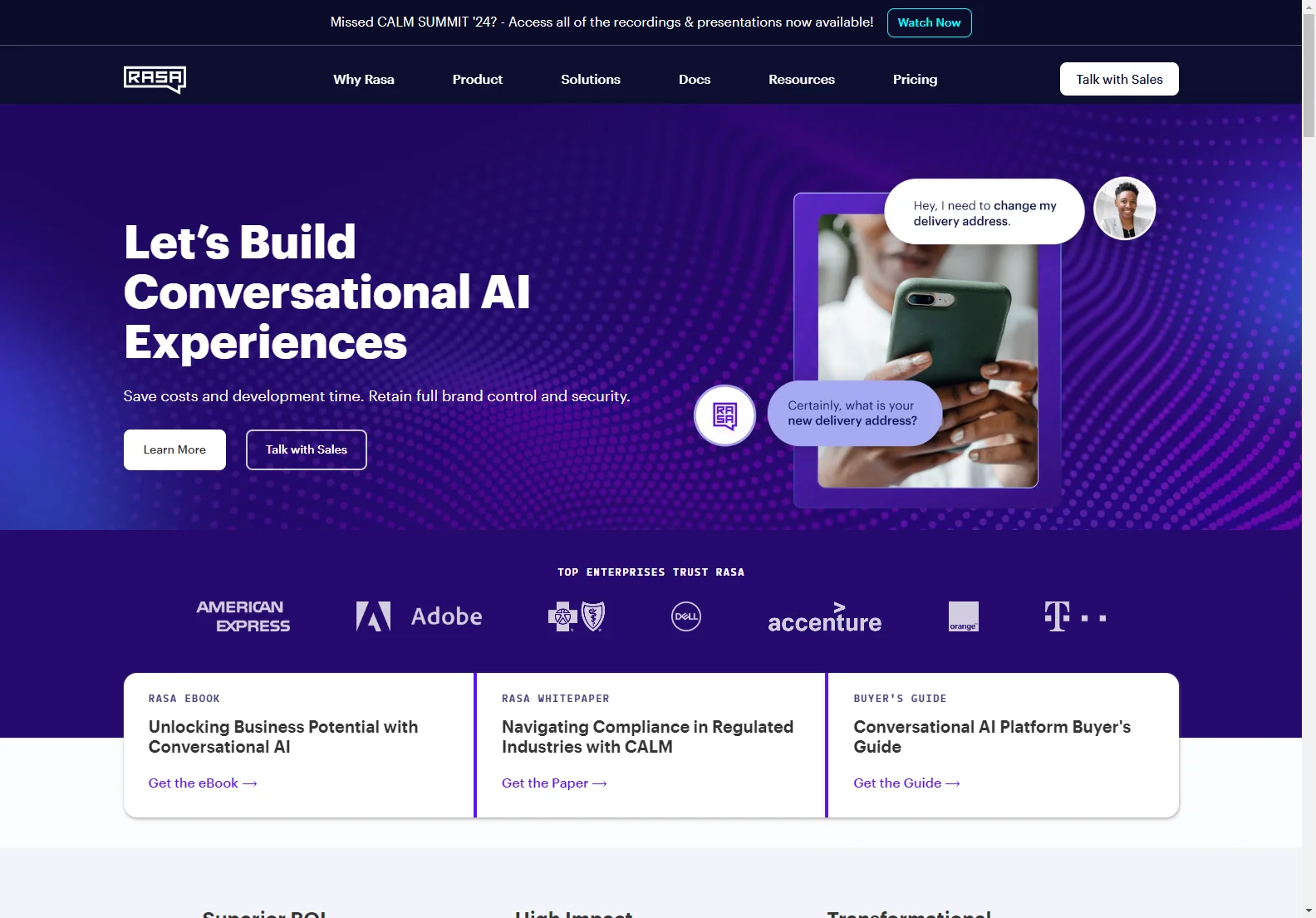 Rasa: Transform Conversational AI for Superior Customer Experiences