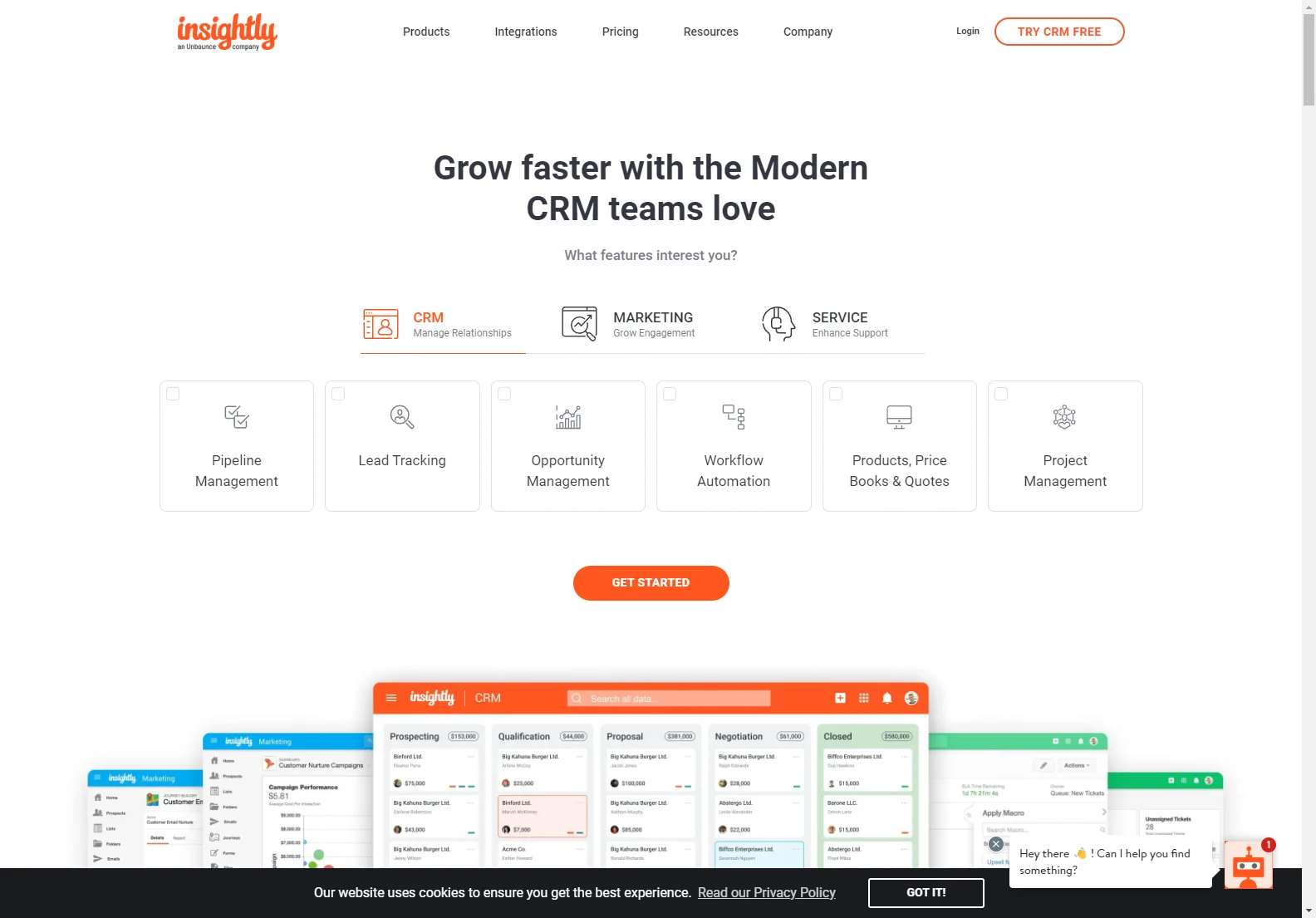 Insightly: The Modern, Scalable CRM for Business Success