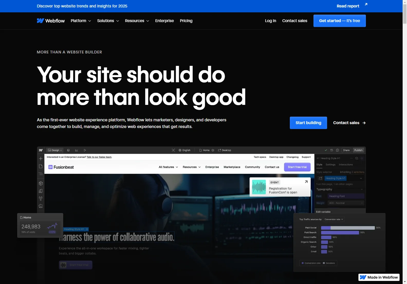 Webflow: The Ultimate Platform for Customizing and Optimizing Websites