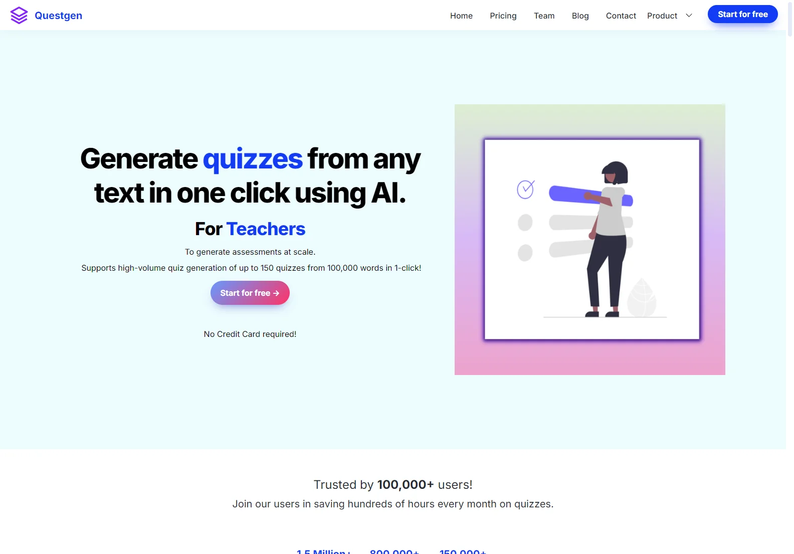 Questgen - Revolutionize Quiz Creation with AI