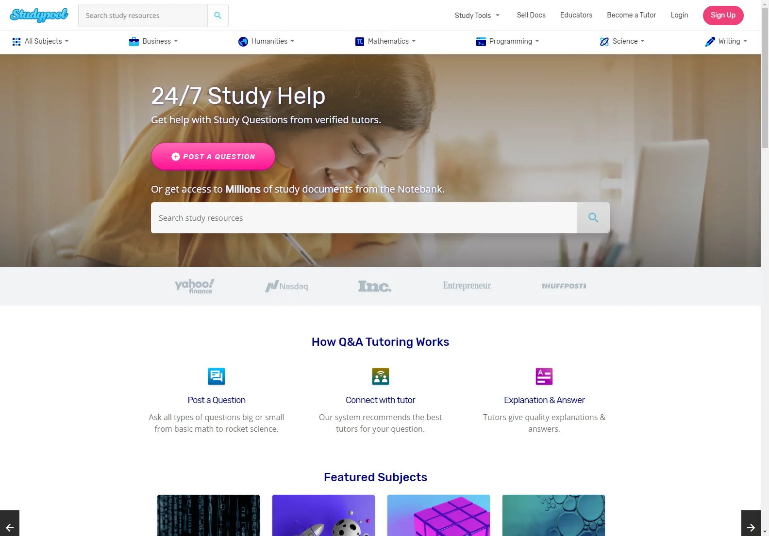 Studypool - Unlock Your Academic Potential with 24/7 Help