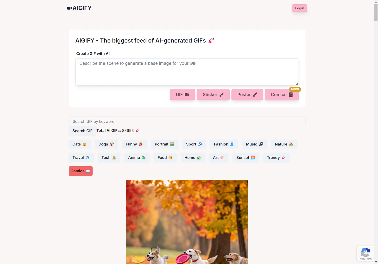 AIGIFY: Create Stunning GIFs with AI