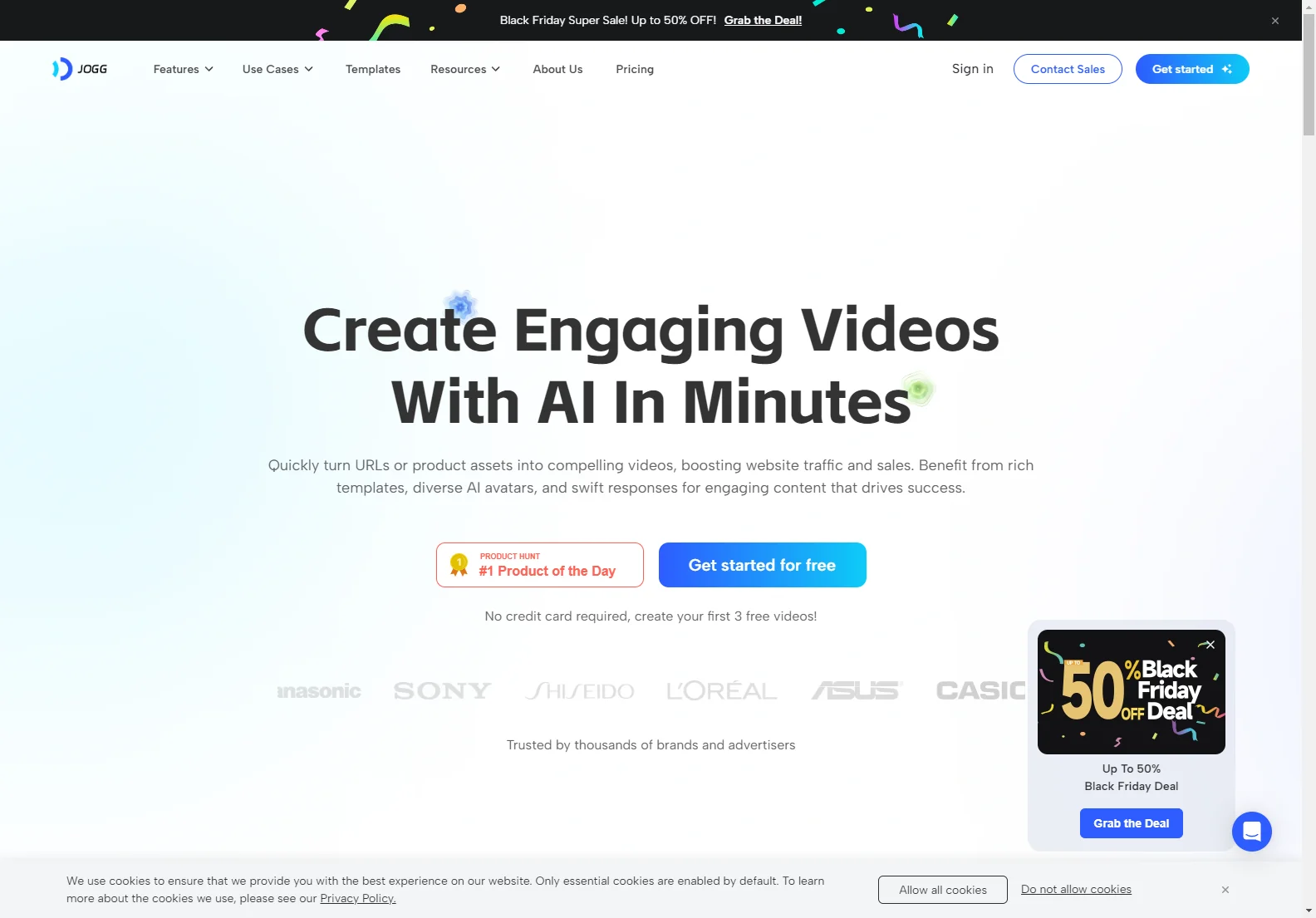 JoggAI - Transform URLs into Engaging Videos with AI