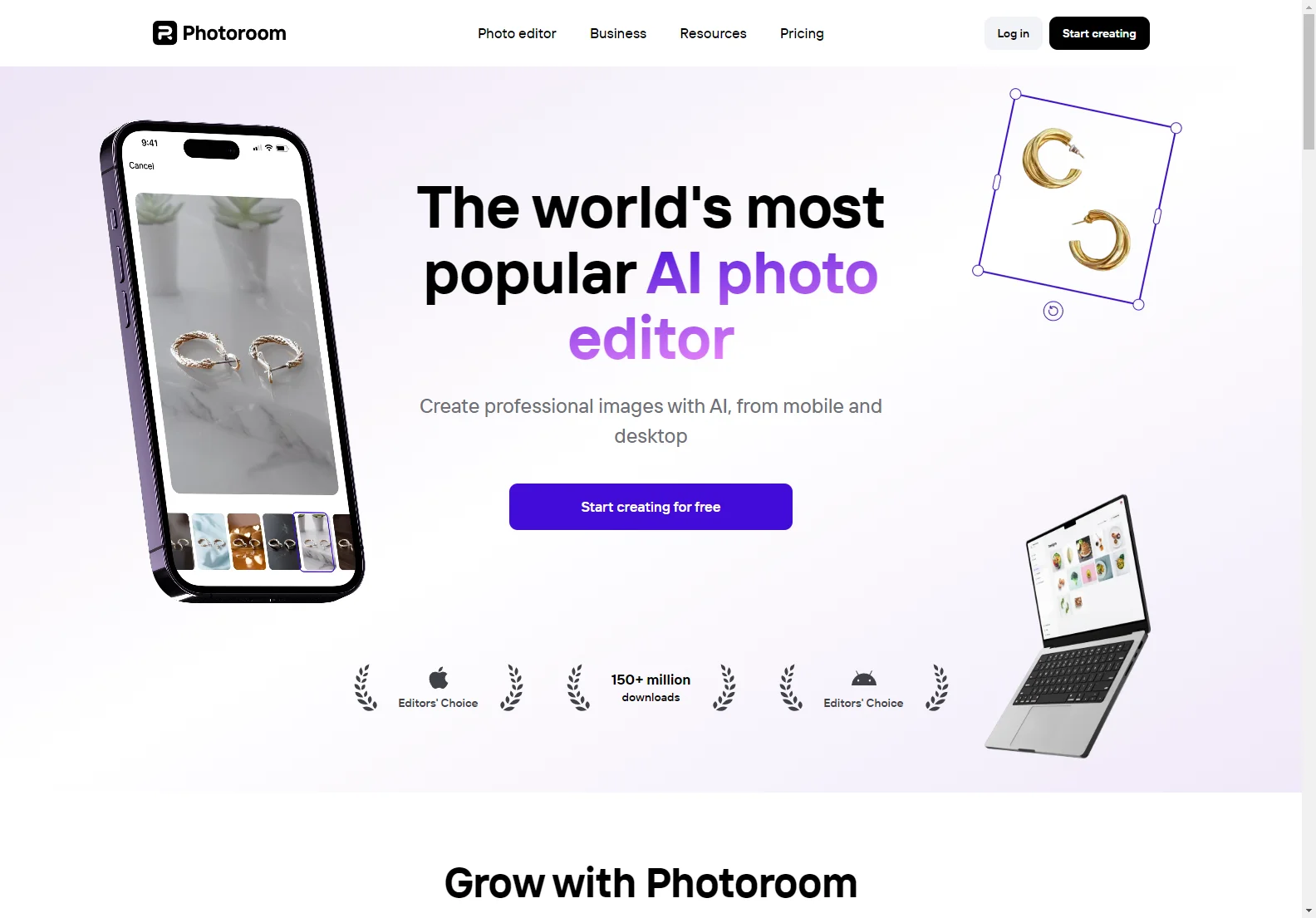 Photoroom: The AI Photo Editor for Professional Images and Easy Creation