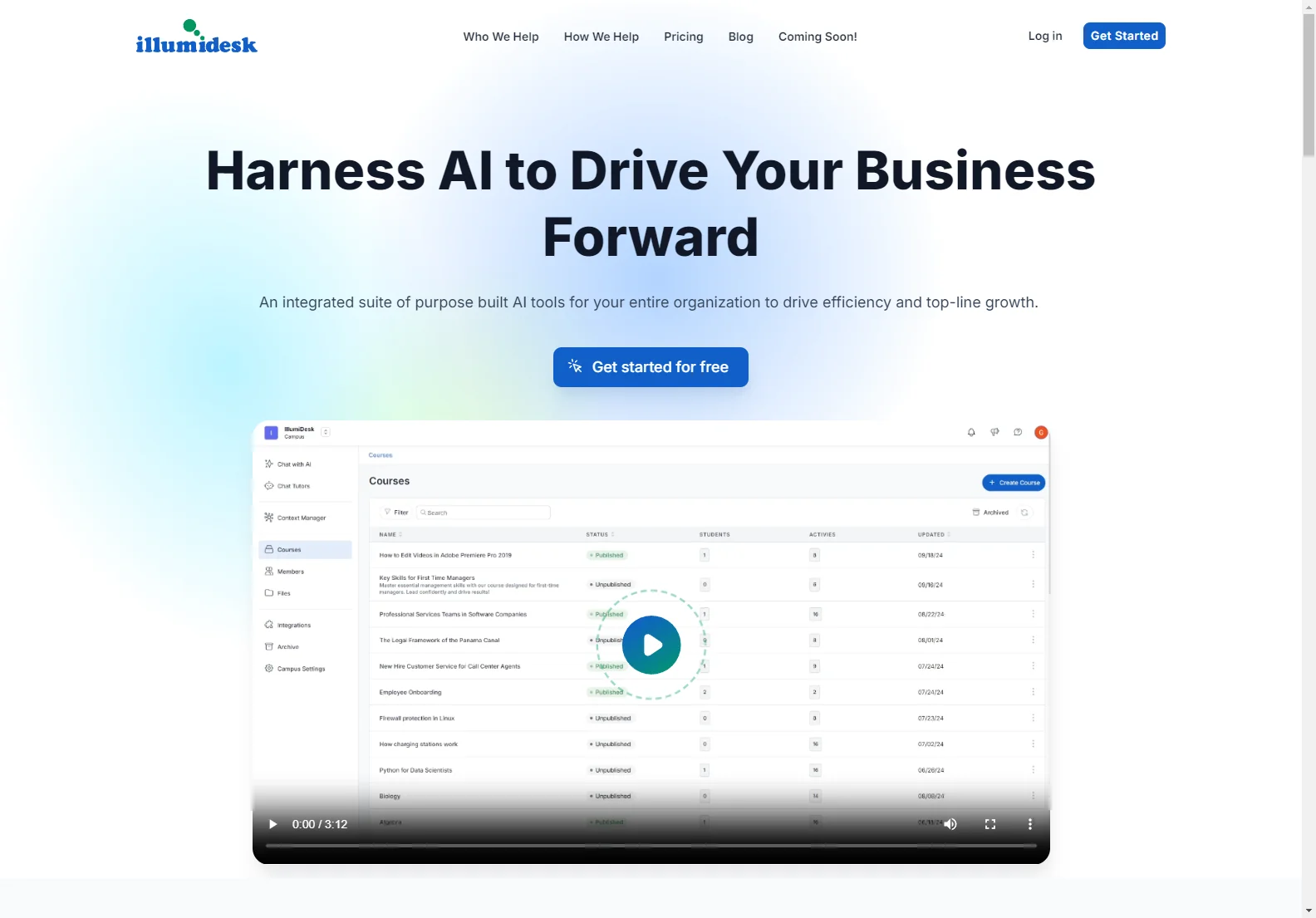 IllumiDesk: Streamlining Content Creation with AI