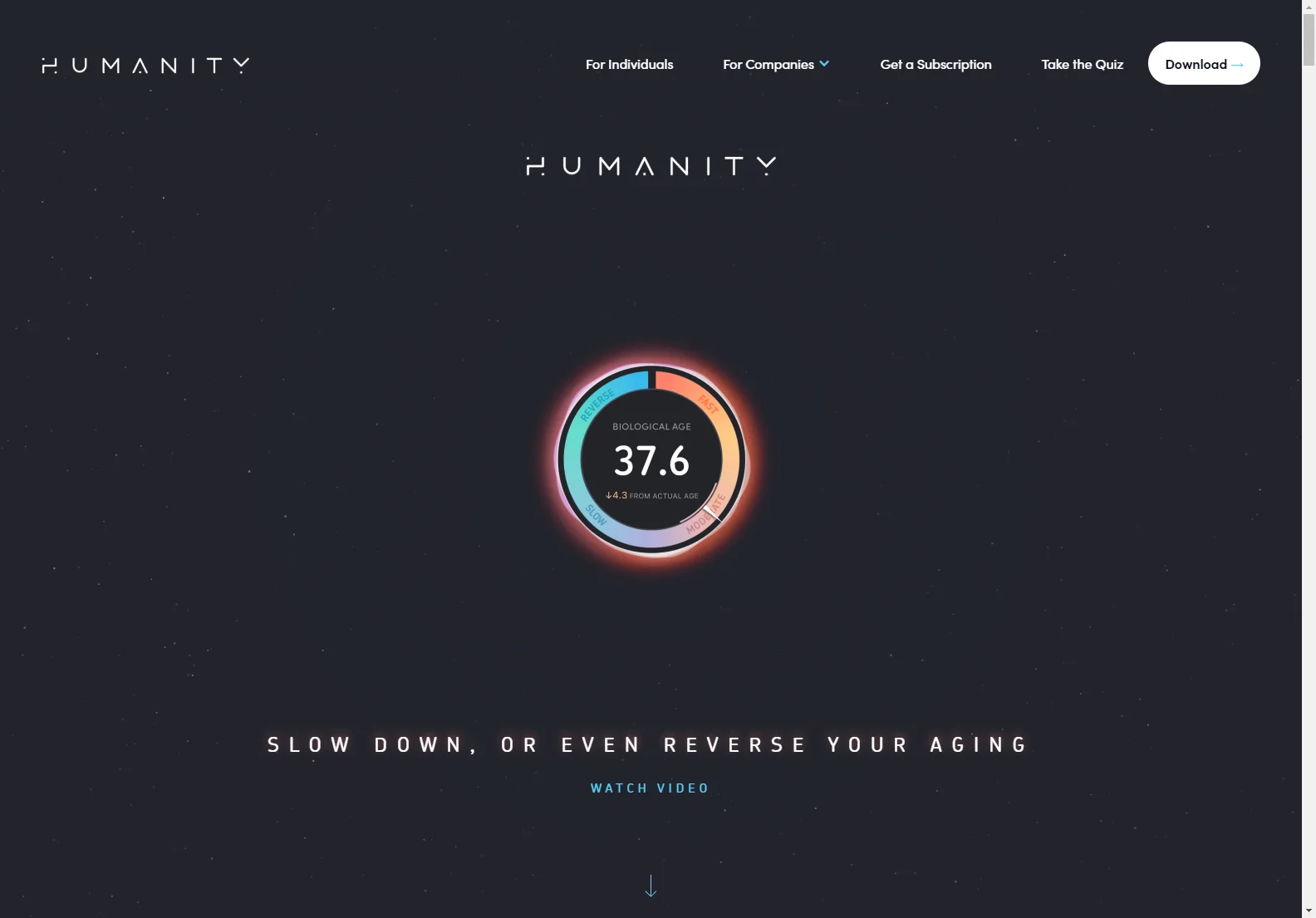 Humanity - Revolutionize Your Aging Journey