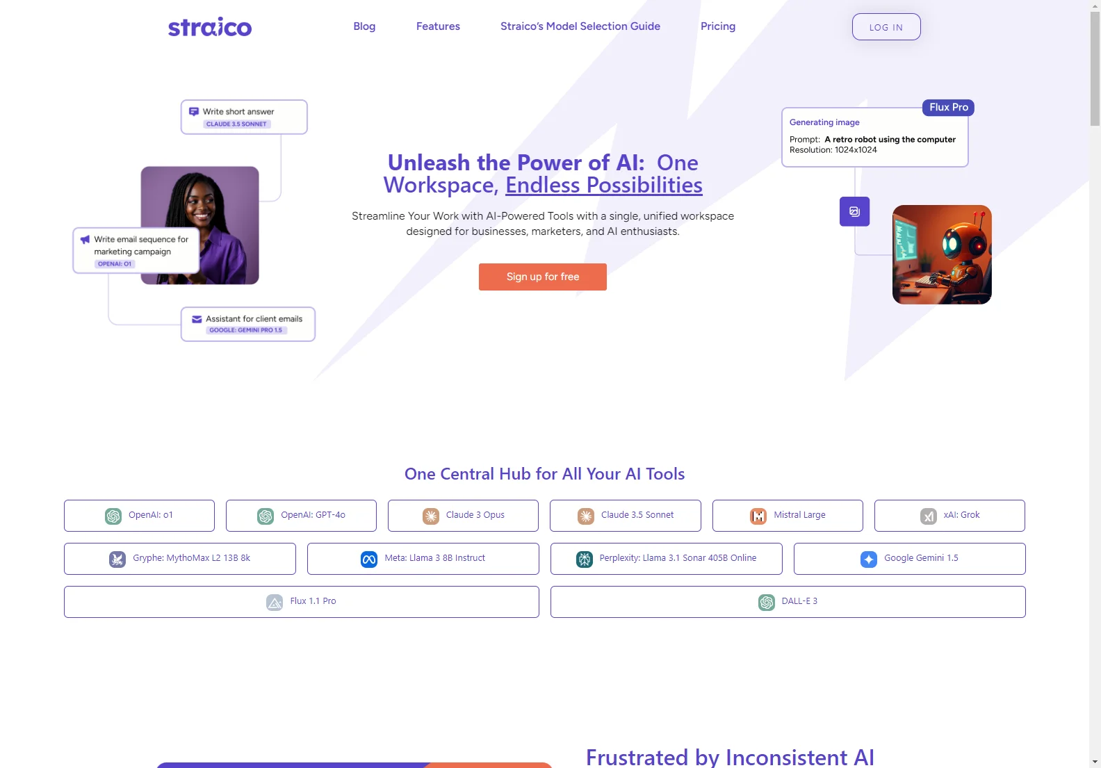 Straico: Unlock the Power of AI for Streamlined Workflows and Creative Outputs