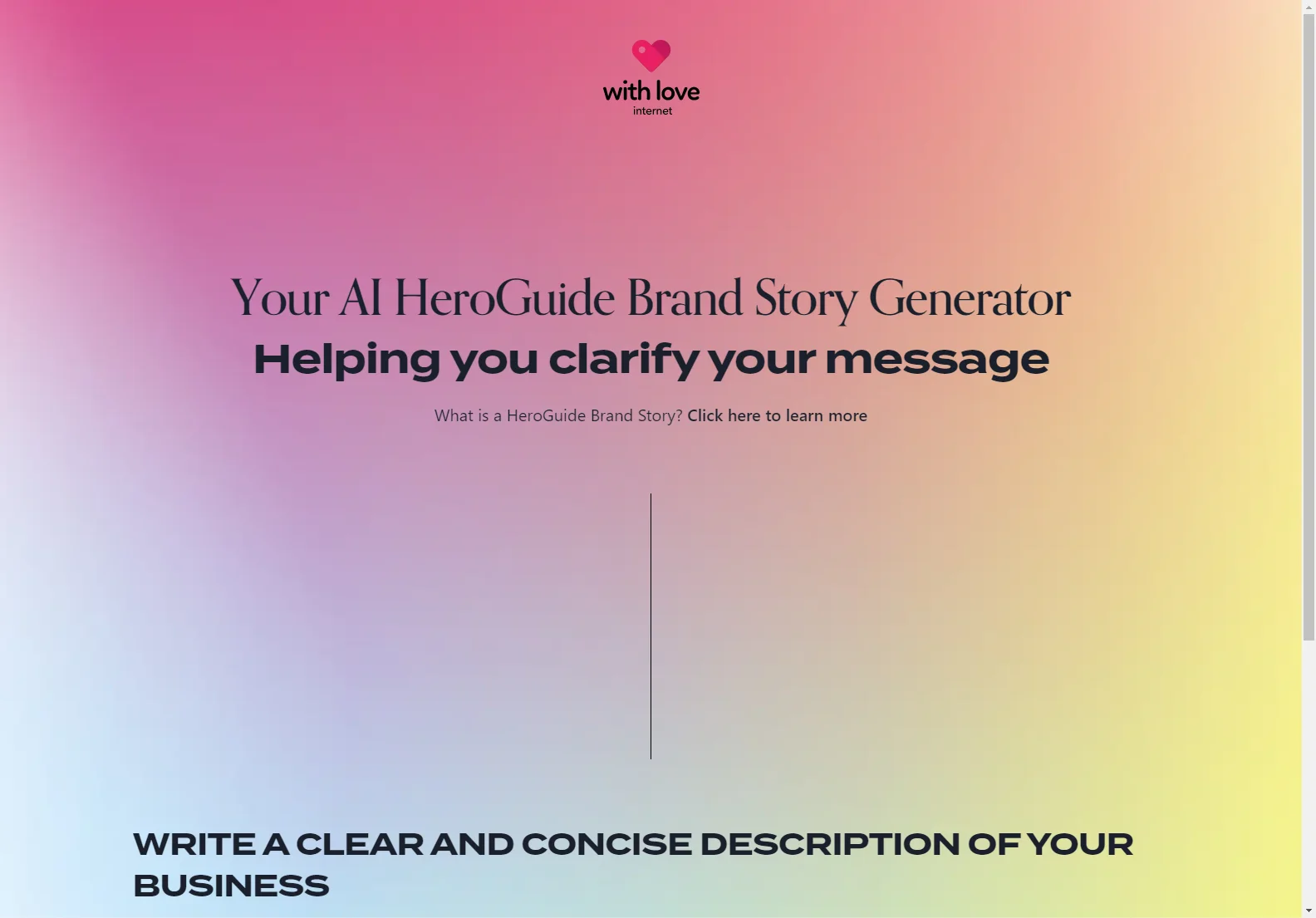 Your AI HeroGuide Brand Story Generator: Clarify Your Message with Storytelling