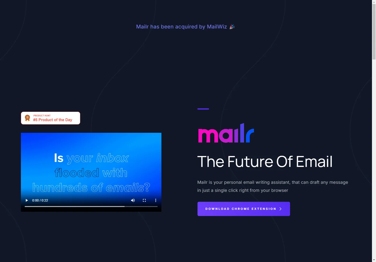 Mailr - Revolutionize Your Email Writing with AI