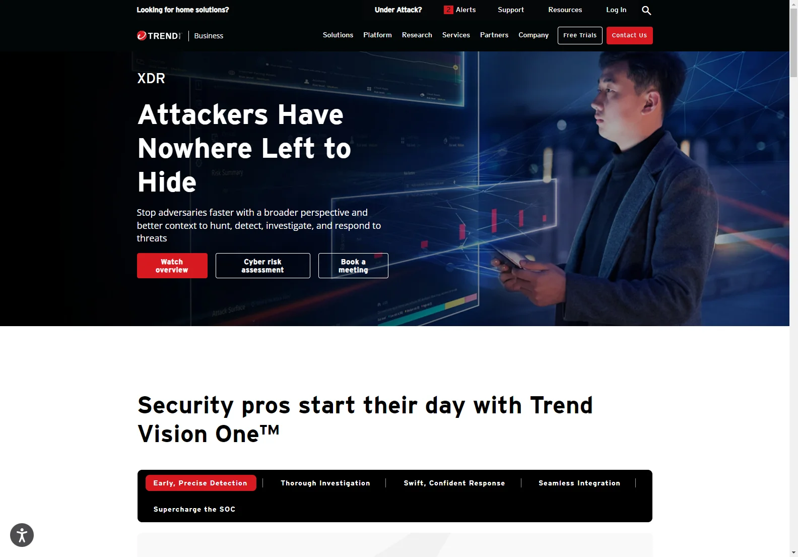 Trend Vision One™: Award-Winning XDR Security for Swift Threat Detection and Response