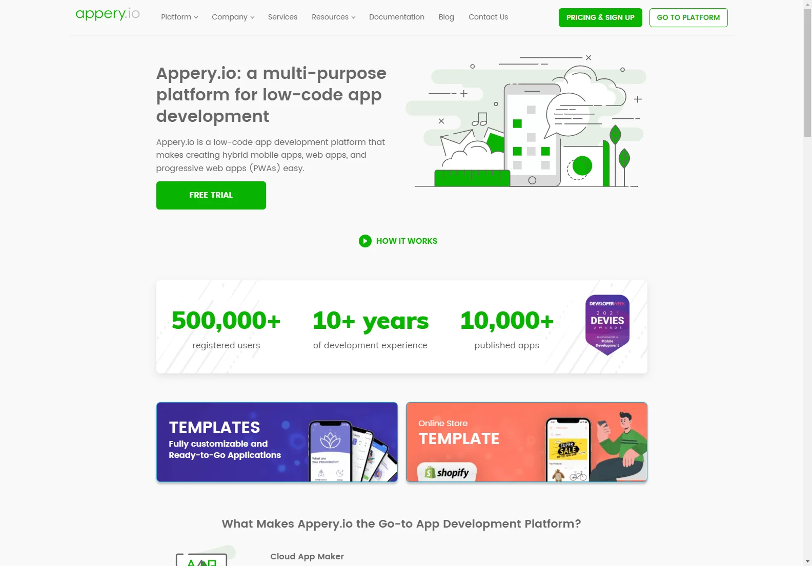 Appery.io: The Premier Low-Code App Development Platform