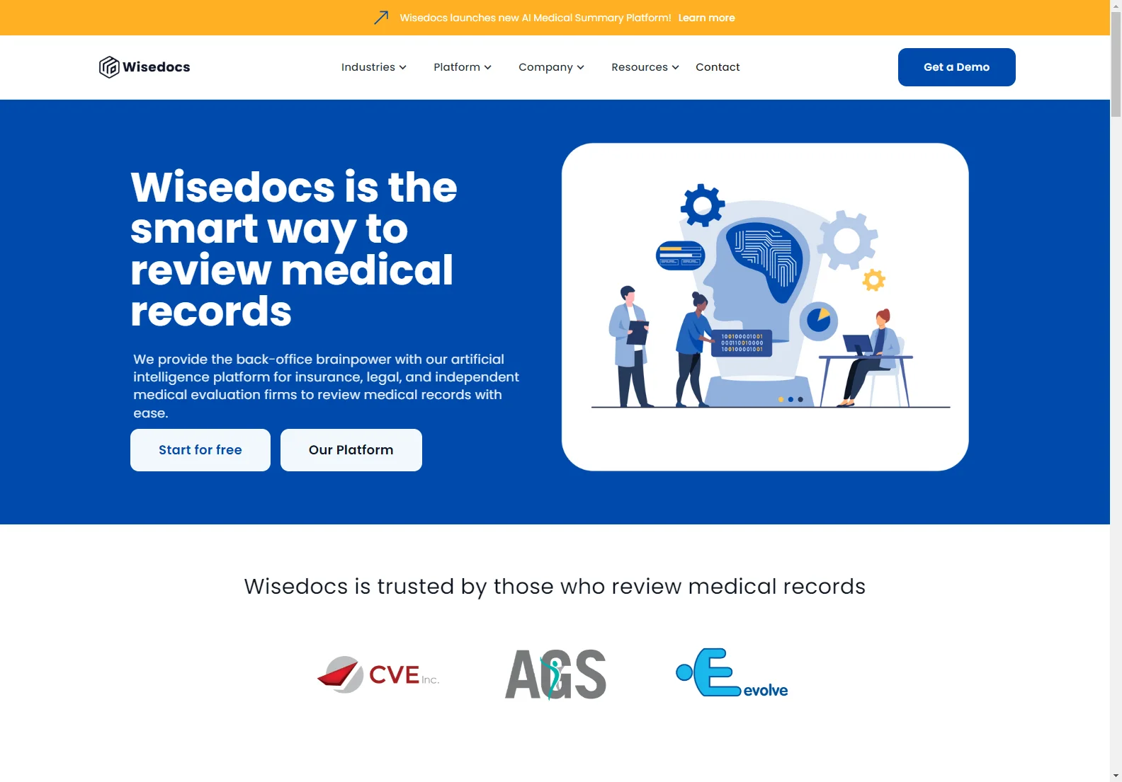 Wisedocs: Speeding Up Medical Record Processing with AI