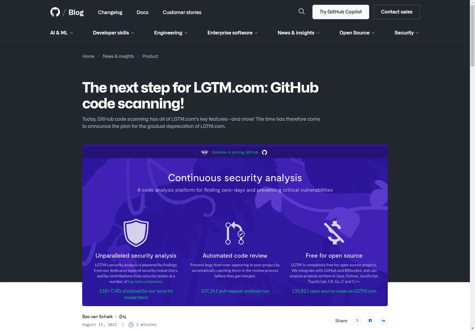 GitHub Code Scanning: Enhancing Code Security and Beyond