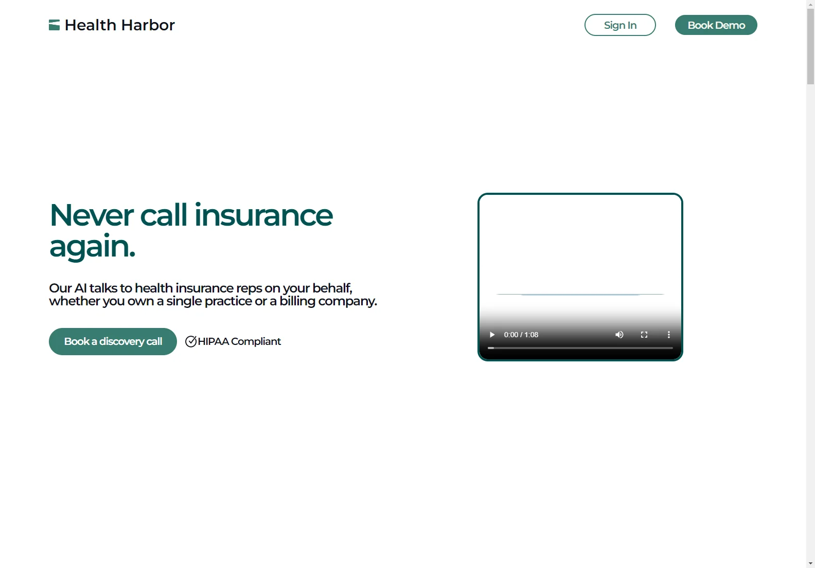 Health Harbor: AI-Powered Insurance Assistance