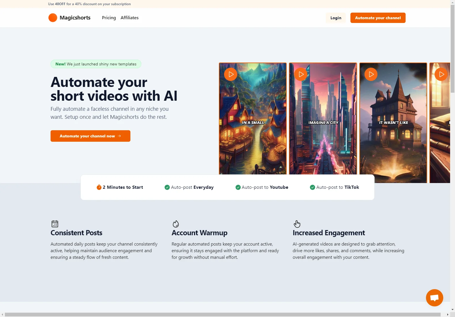 Magicshorts: Simplify Video Creation with AI