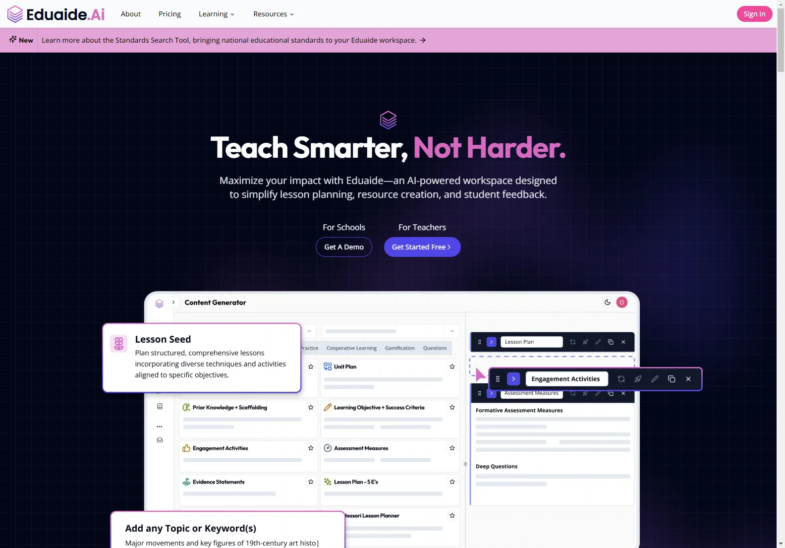 Eduaide.Ai: Empowering Educators with AI