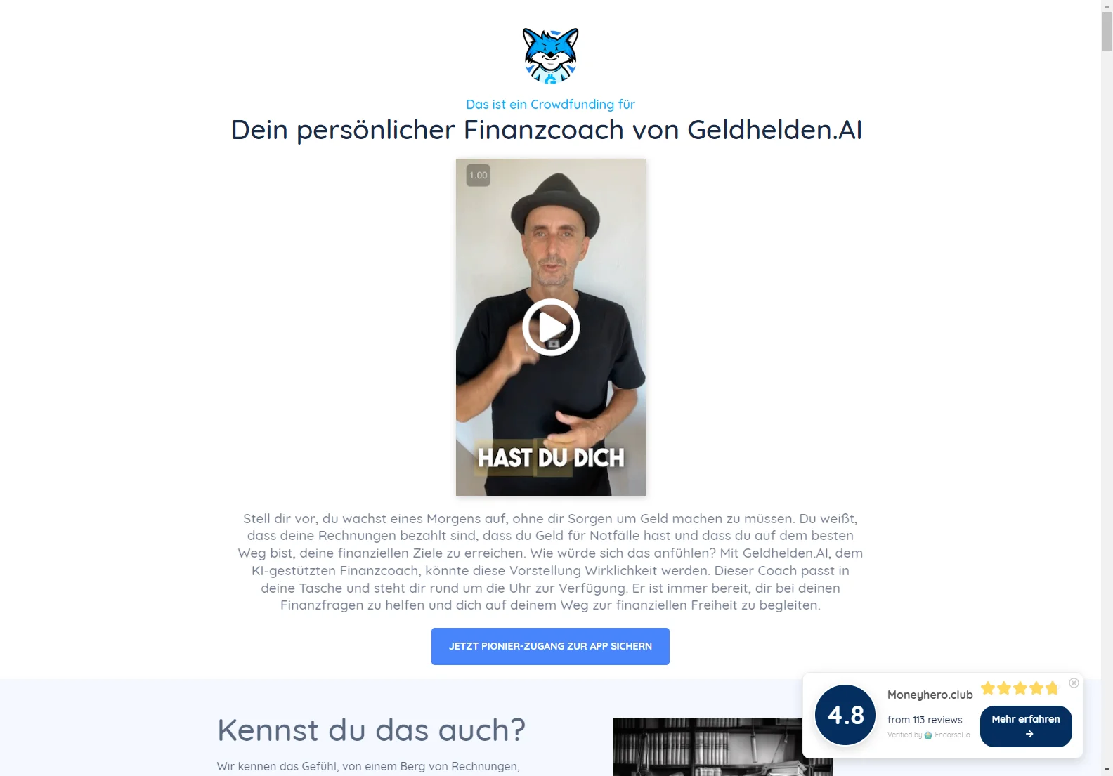 Geldhelden.AI: Your AI-Powered Financial Coach for Goal Achievement