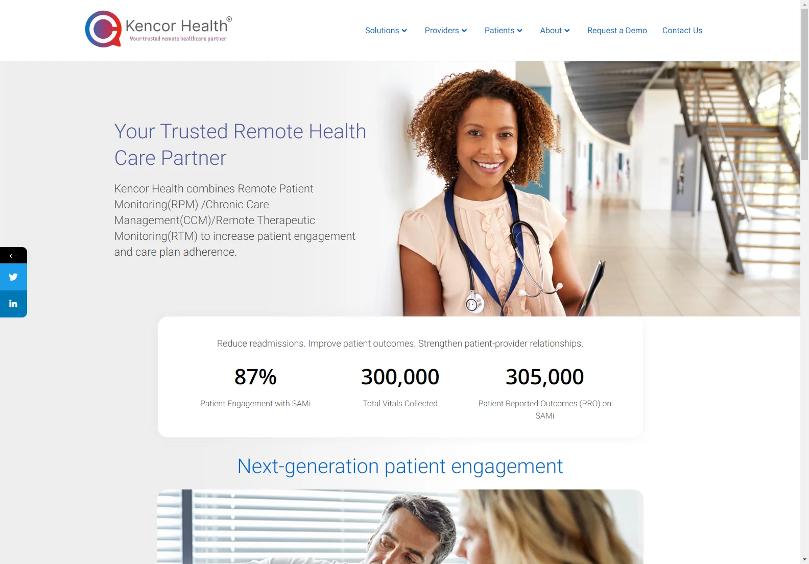 Kencor Health: Enhancing Remote Healthcare Engagement and Outcomes