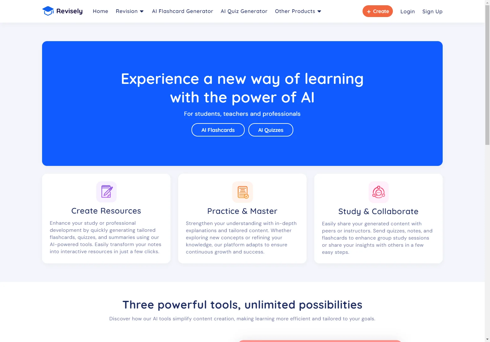 Revisely: Empowering Learning with AI Tools