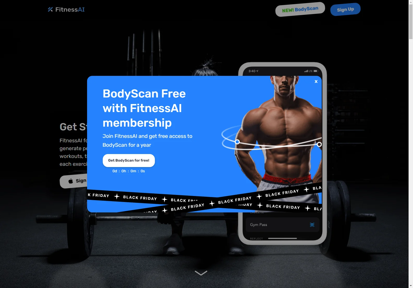 FitnessAI: Personalized Workouts for a Stronger You