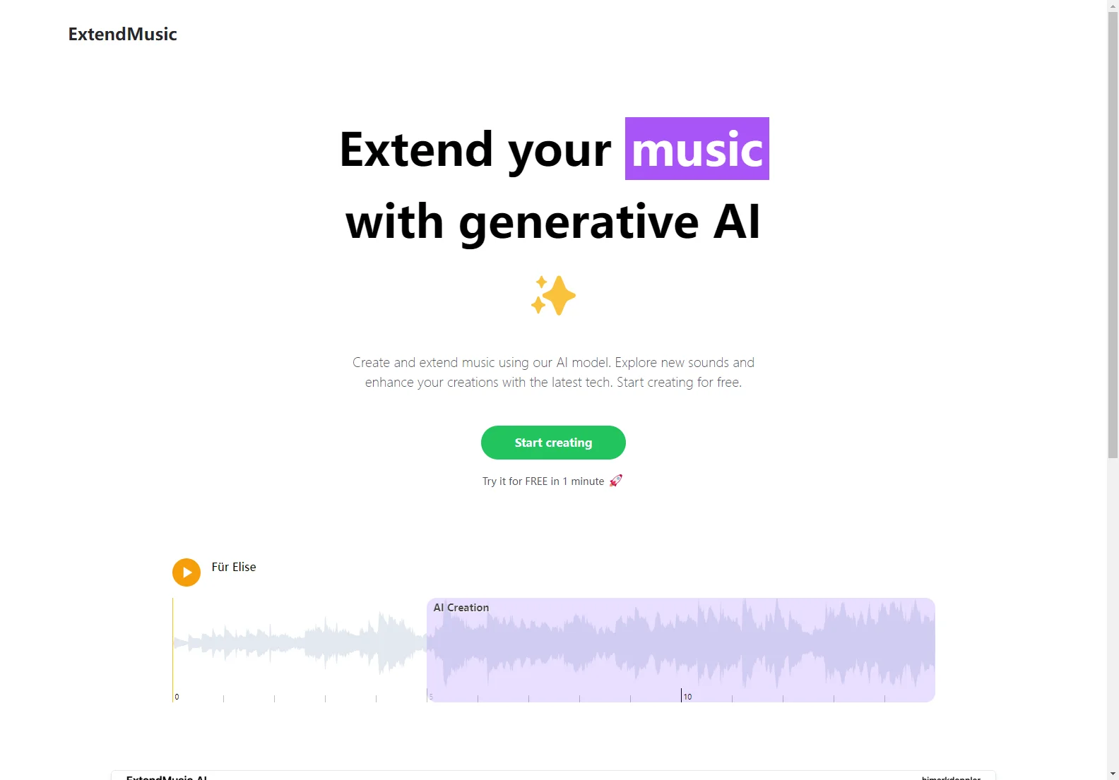 ExtendMusic.AI: Unleash Your Musical Creativity with AI