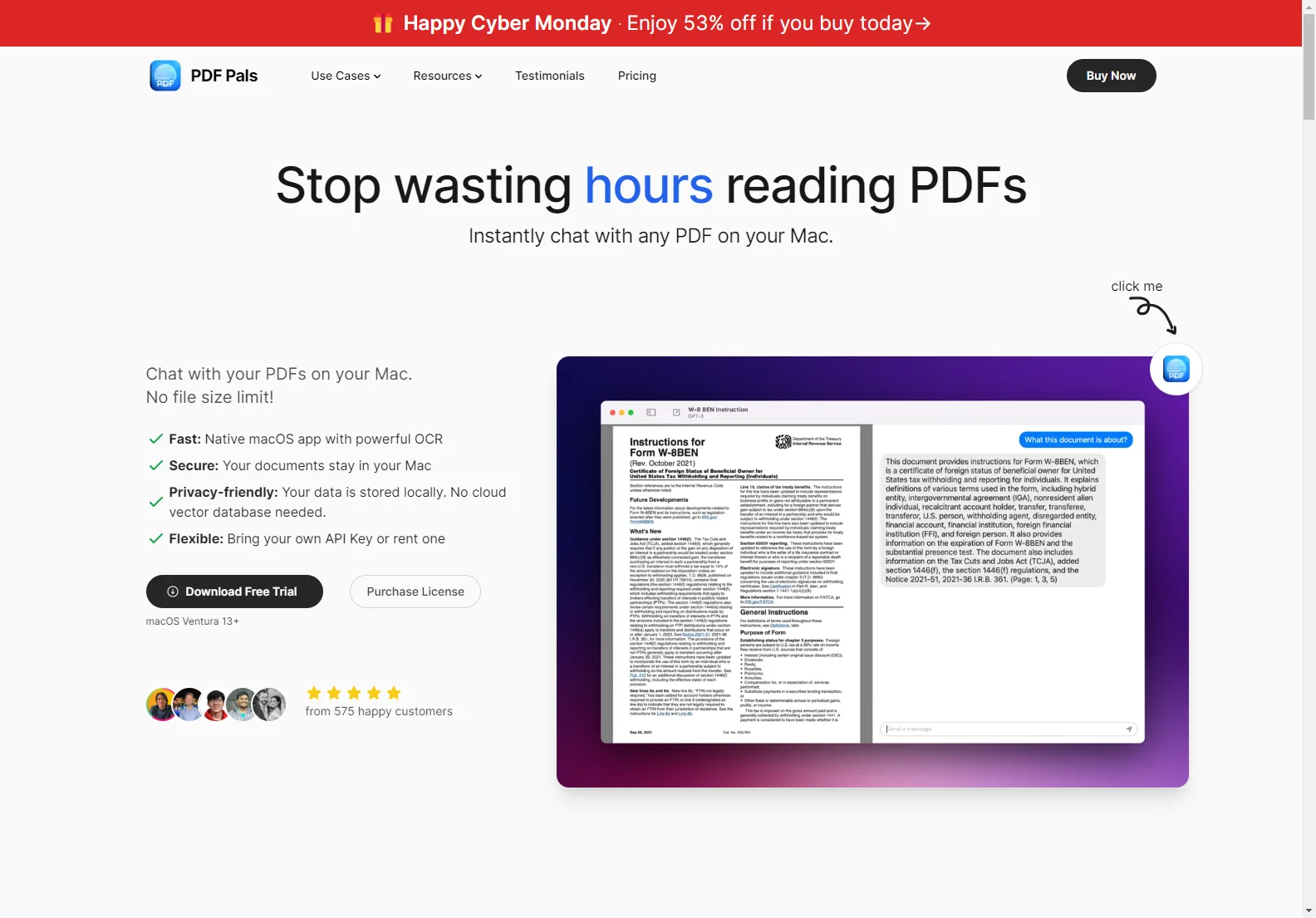 PDF Pals: Chat with PDFs on Mac for Instant Insights and Enhanced Productivity