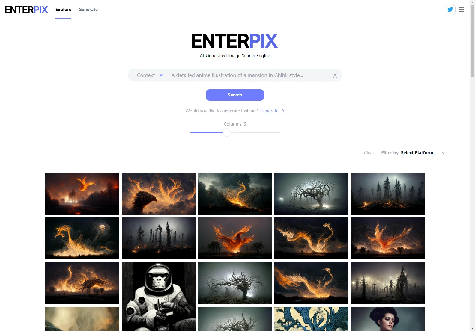 Enterpix: The AI-Powered Image Search Engine