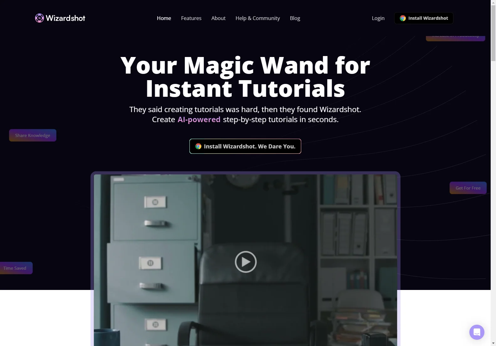 Wizardshot: Create AI-Powered Tutorials in Seconds for Enhanced Productivity