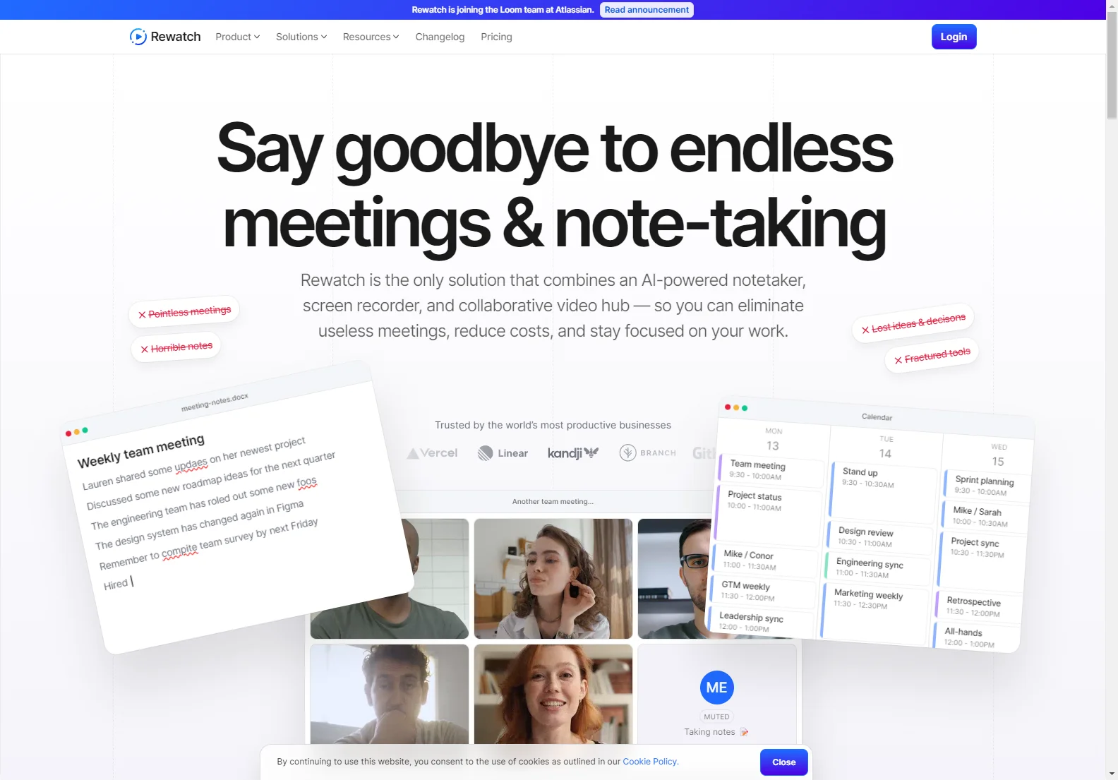 Rewatch: Revolutionize Meetings with AI-Powered Tools