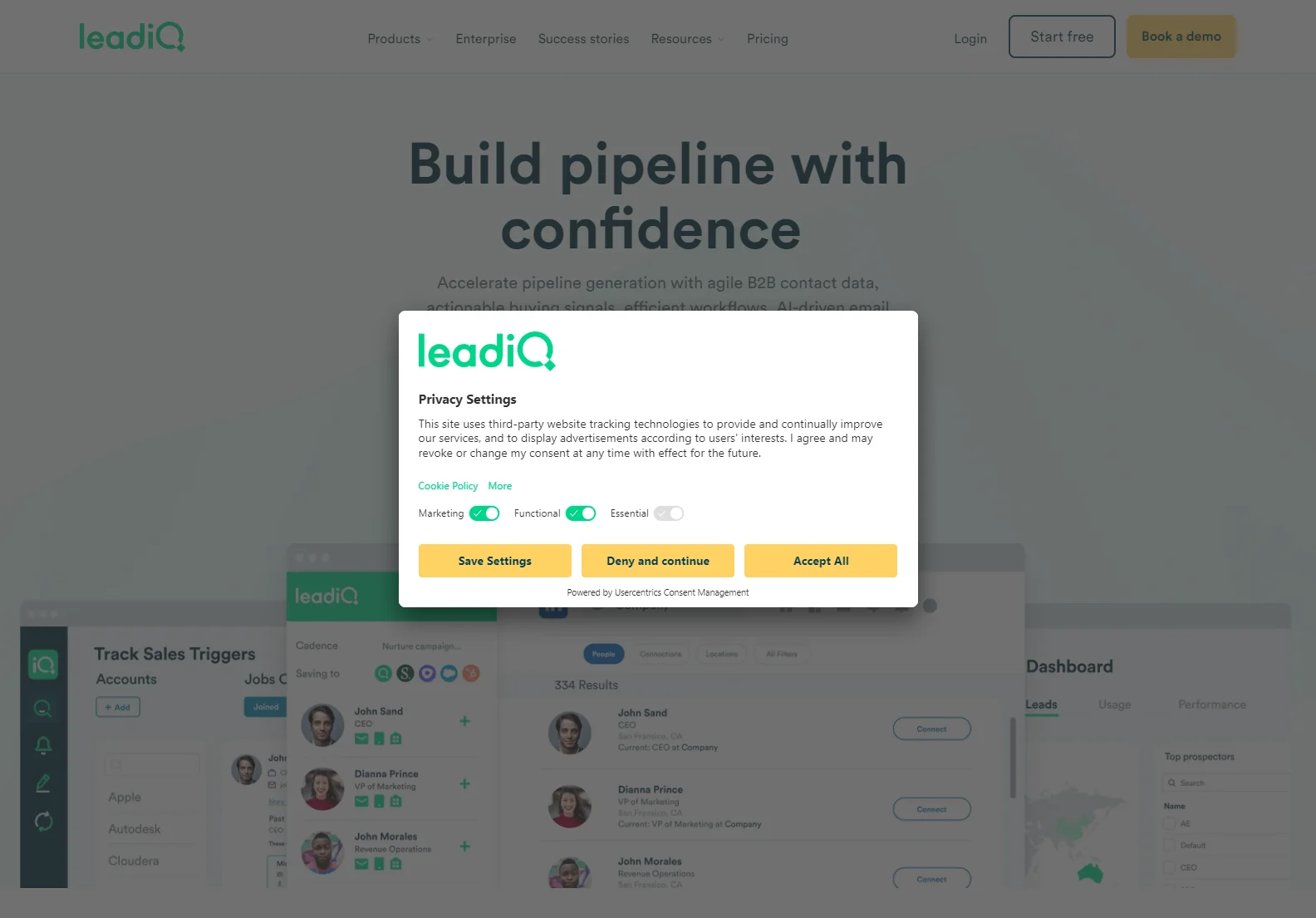 LeadIQ: Accelerate B2B Pipeline Generation with Confidence