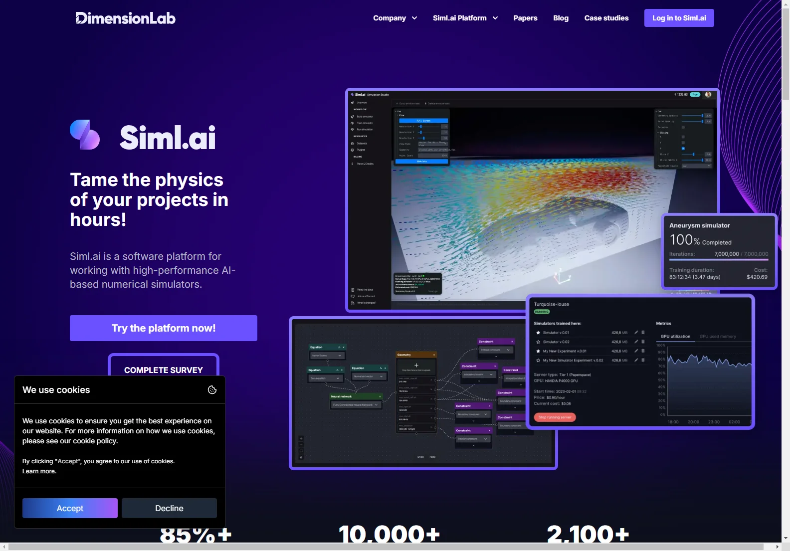 Siml.ai: Revolutionize Physics Simulations with AI