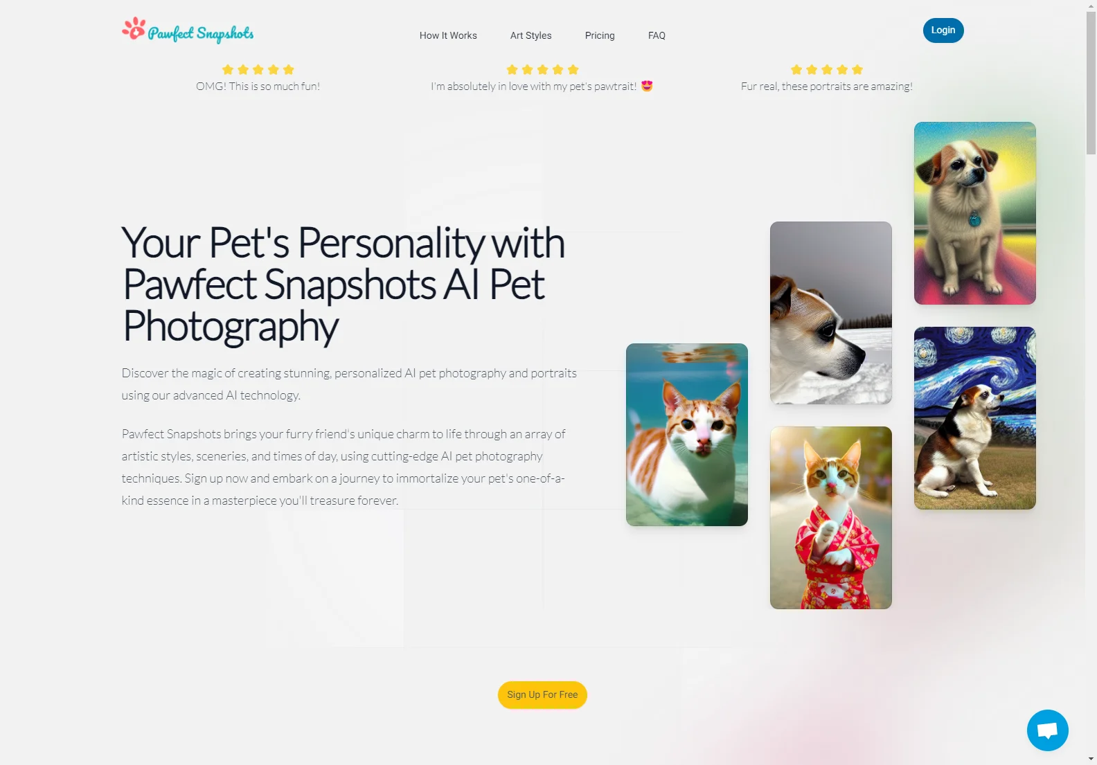 AI Pet Portraits: Create Stunning, Personalized Images with Pawfect Snapshots