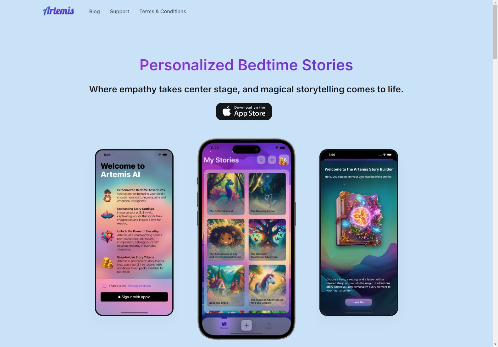 Artemis AI: Empowering Bedtime Stories with Empathy