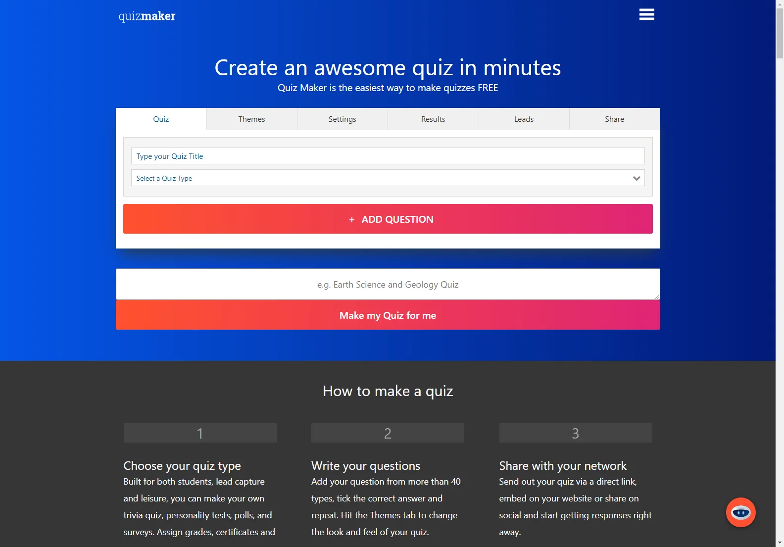 Quiz Maker: Create Engaging Quizzes Easily & Free