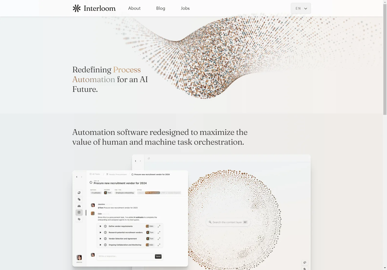 Interloom: AI-Powered Automation for Unrivaled Productivity