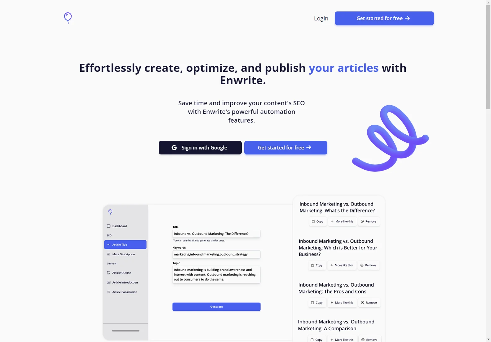 Enwrite: The AI Writing Tool for Superior Content Creation