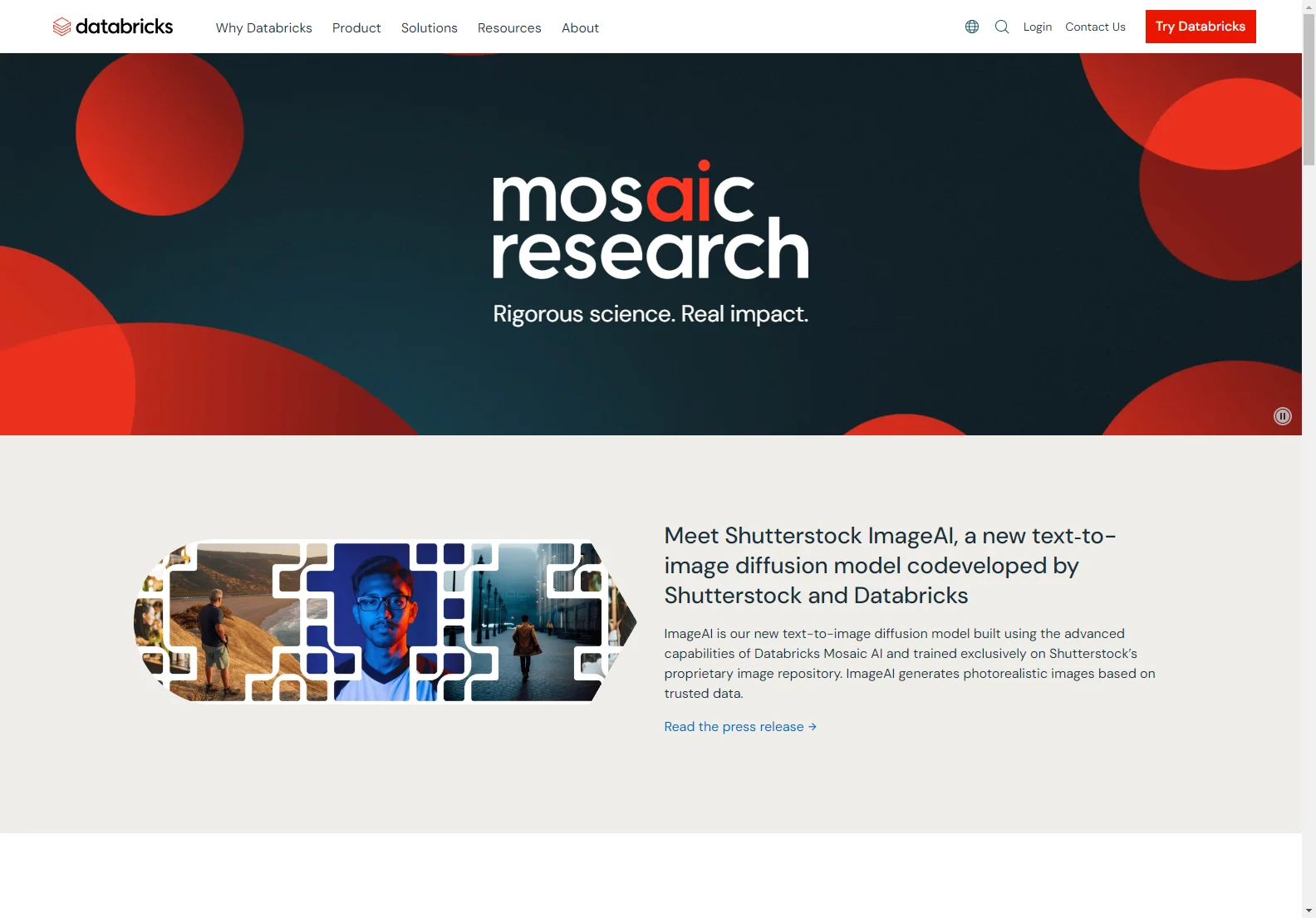 Mosaic Research | Databricks: Advanced AI Solutions for Diverse Needs